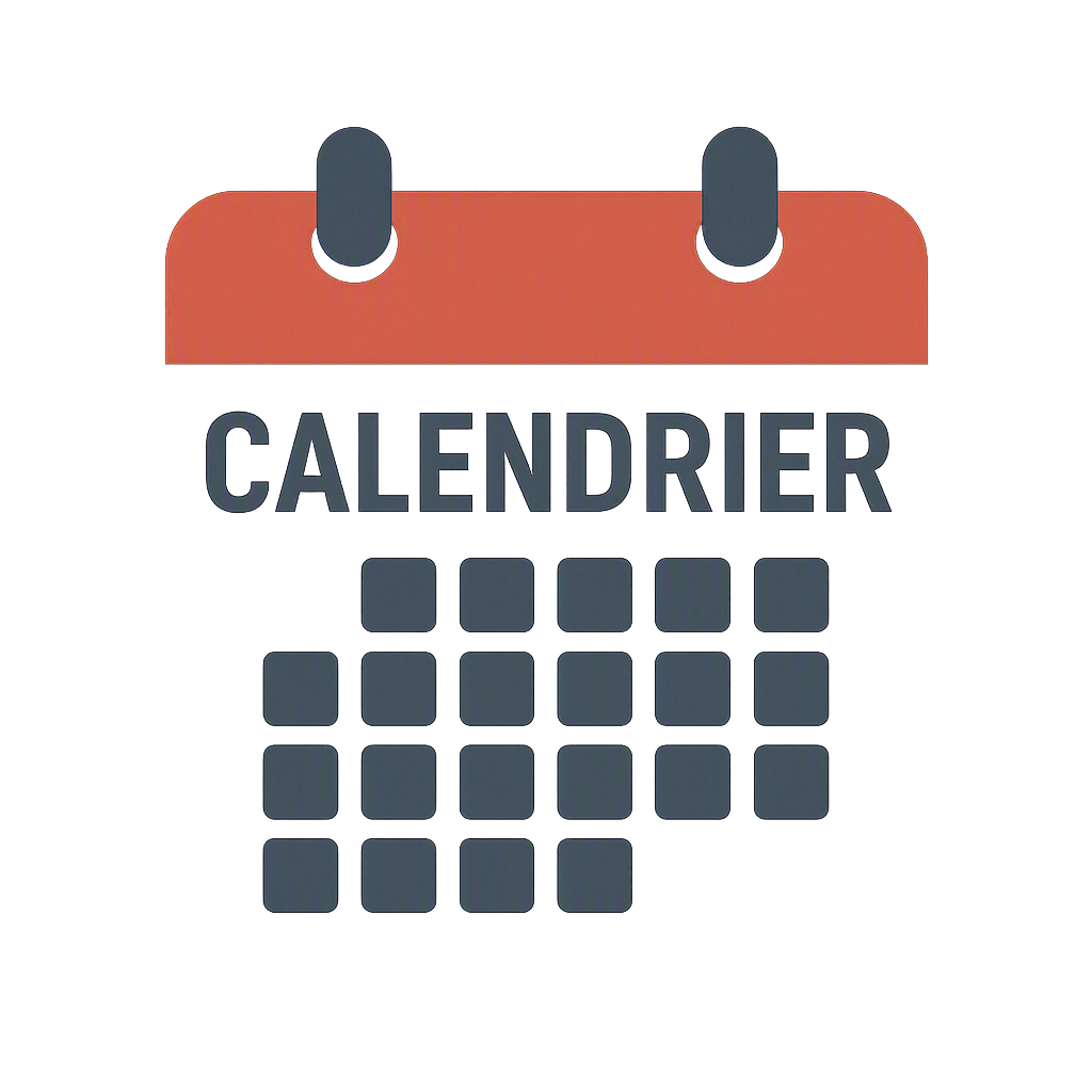 Calendrier de Formation